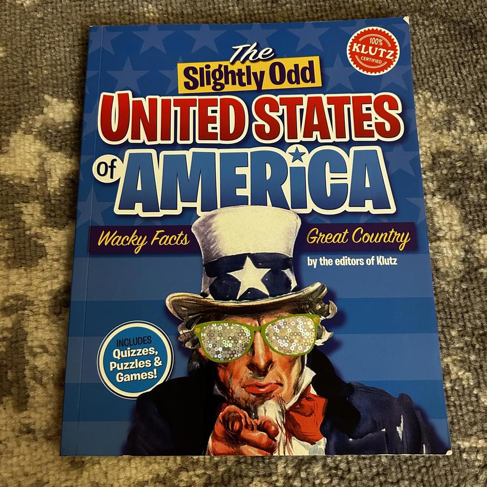Klutz The Slightly Odd United States of America -Wacky Facts -Great Country